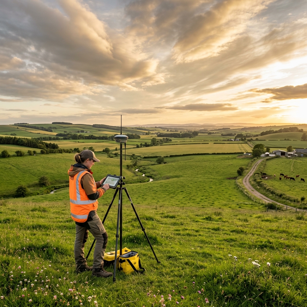 Georreferenciamento GNSS em propriedade rural para regularização junto ao INCRA
